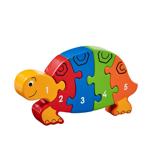 Insideout Toys - Lanka Kade - Tortoise 1-5 jigsaw
