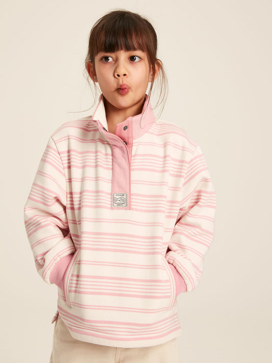 Joules Girls Burnham Funnel Neck Sweatshirt