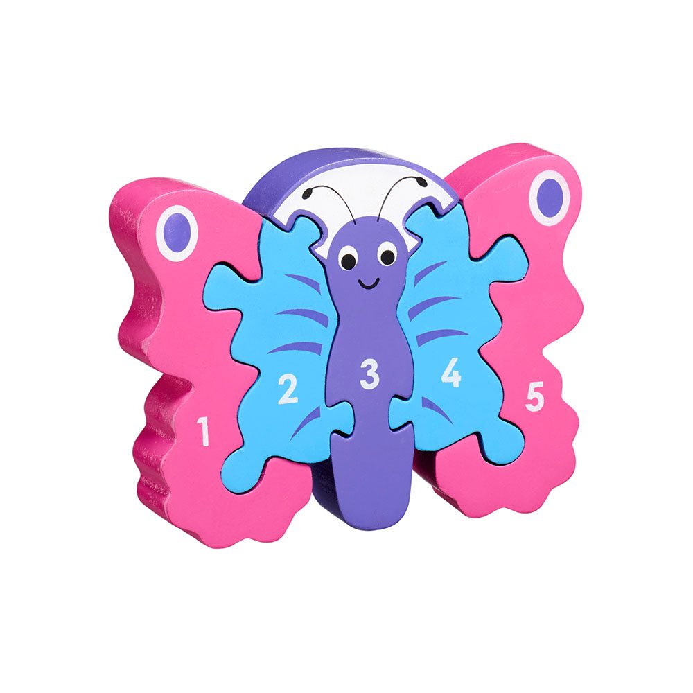 Insideout Toys - Lanka Kade - Butterfly 1-5 jigsaw