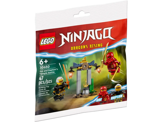 Lego Ninjago Kai and Rapton's Temple Battle