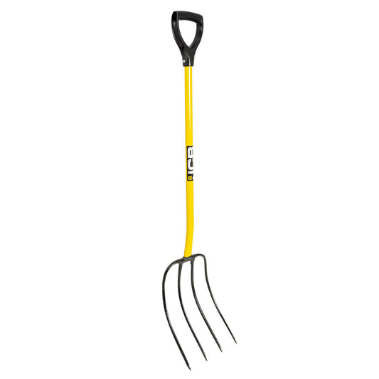 JCB Professional Manure Fork 4 Prong D Handle