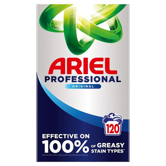 Ariel Professional Washing Powder Laundry Detergent Regular 120 Washes