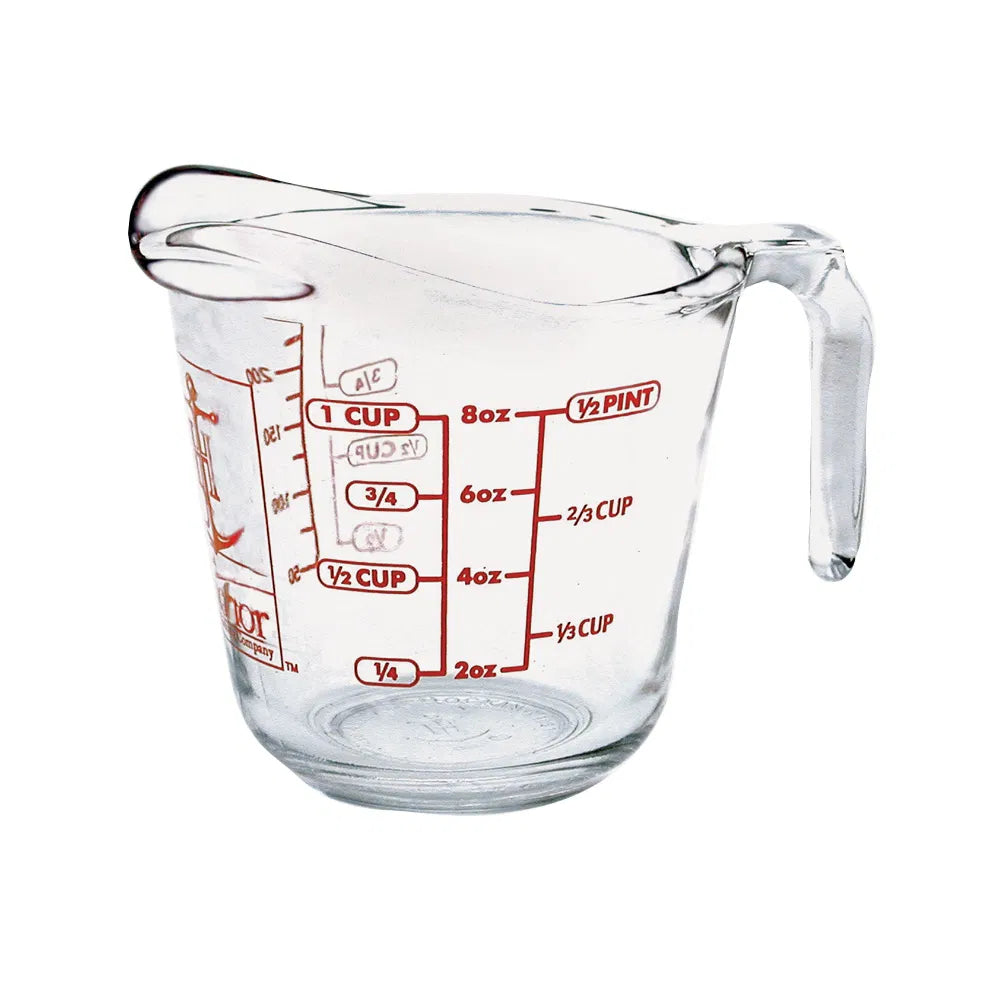 Anchor Hocking Glass Measuring Jug 250ml/1/2 pint