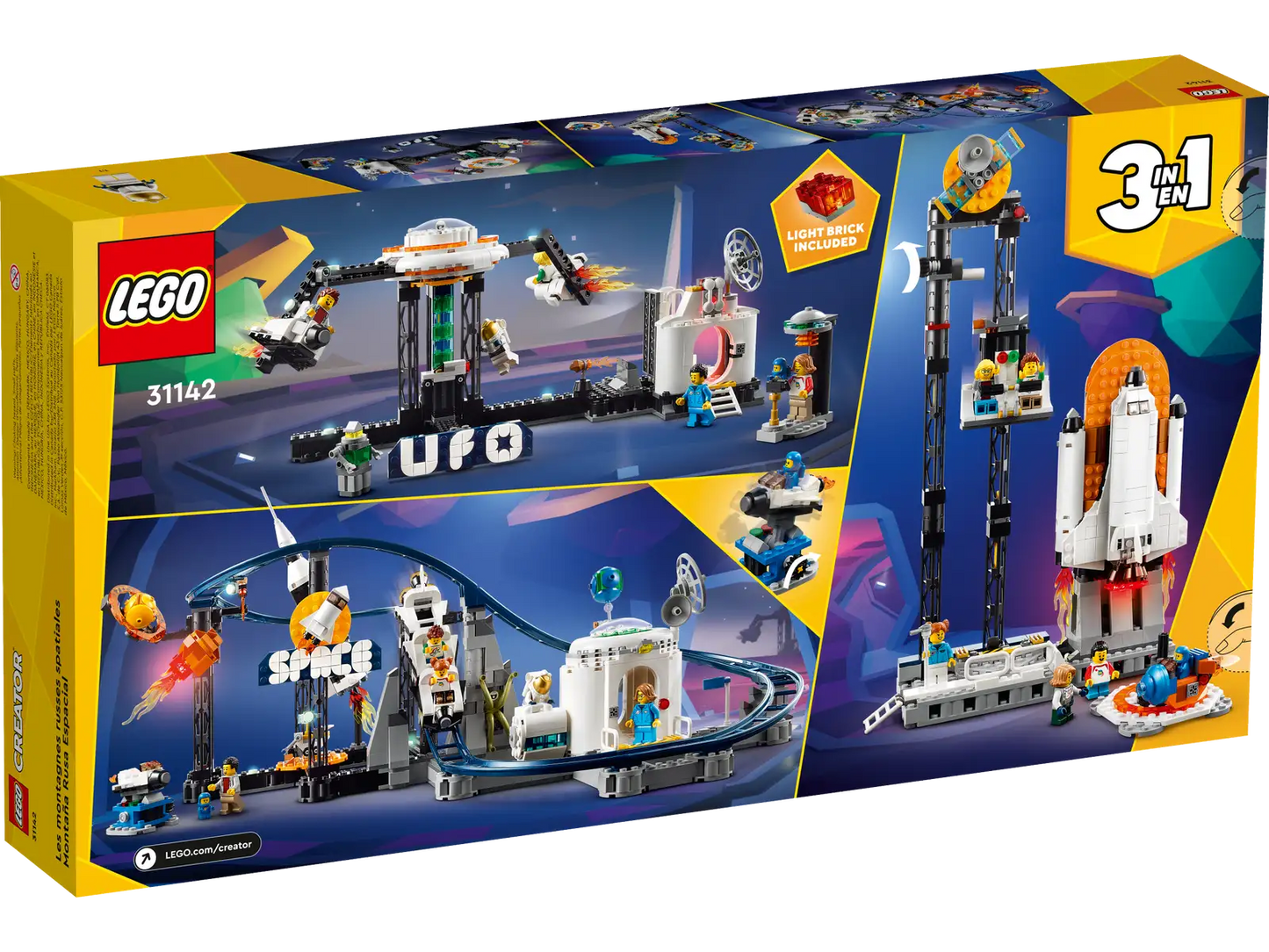 Lego Creator Space Roller Coaster 31142
