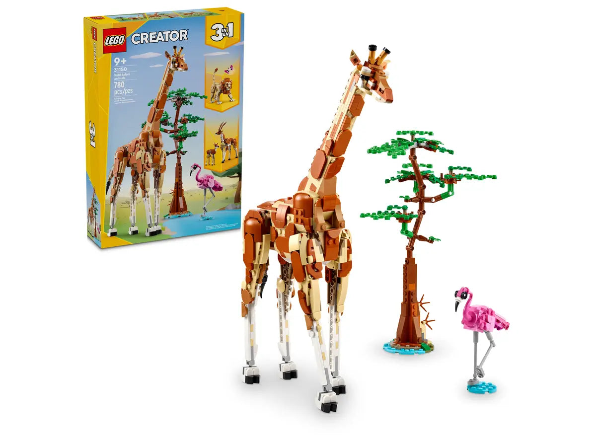 Lego Creator Wild Safari Animals 31150