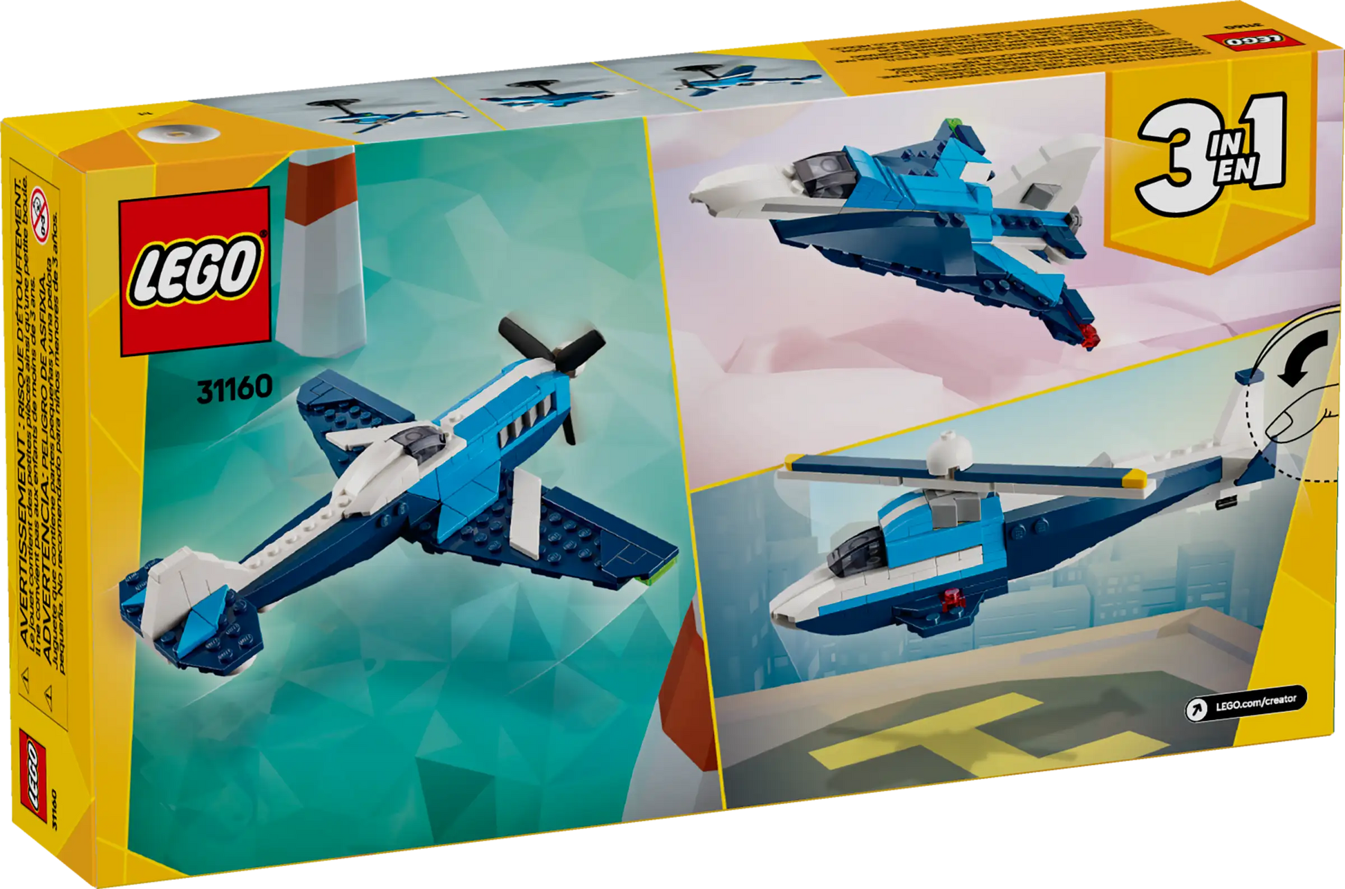 Lego Creator Aircraft: Race Plane 33160 – Sam Turner Sons