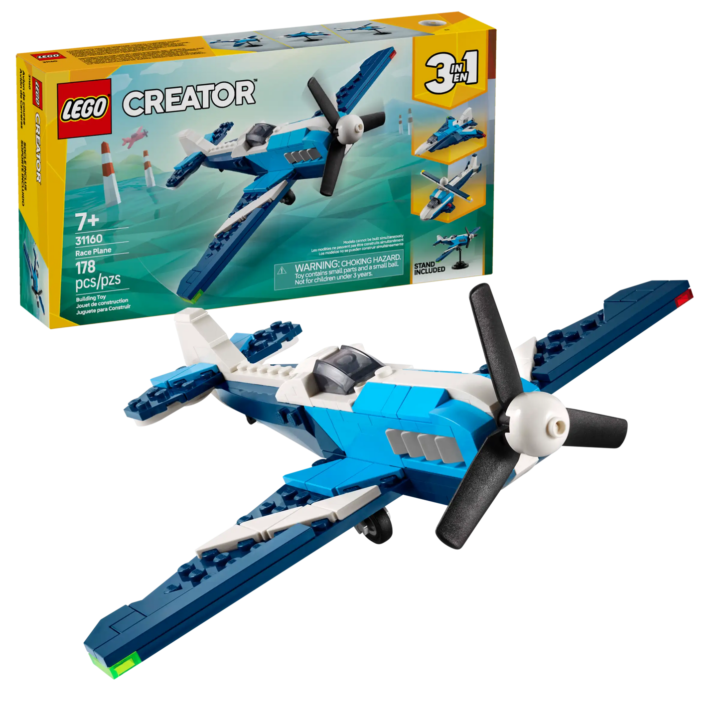 Lego Creator Aircraft: Race Plane 33160