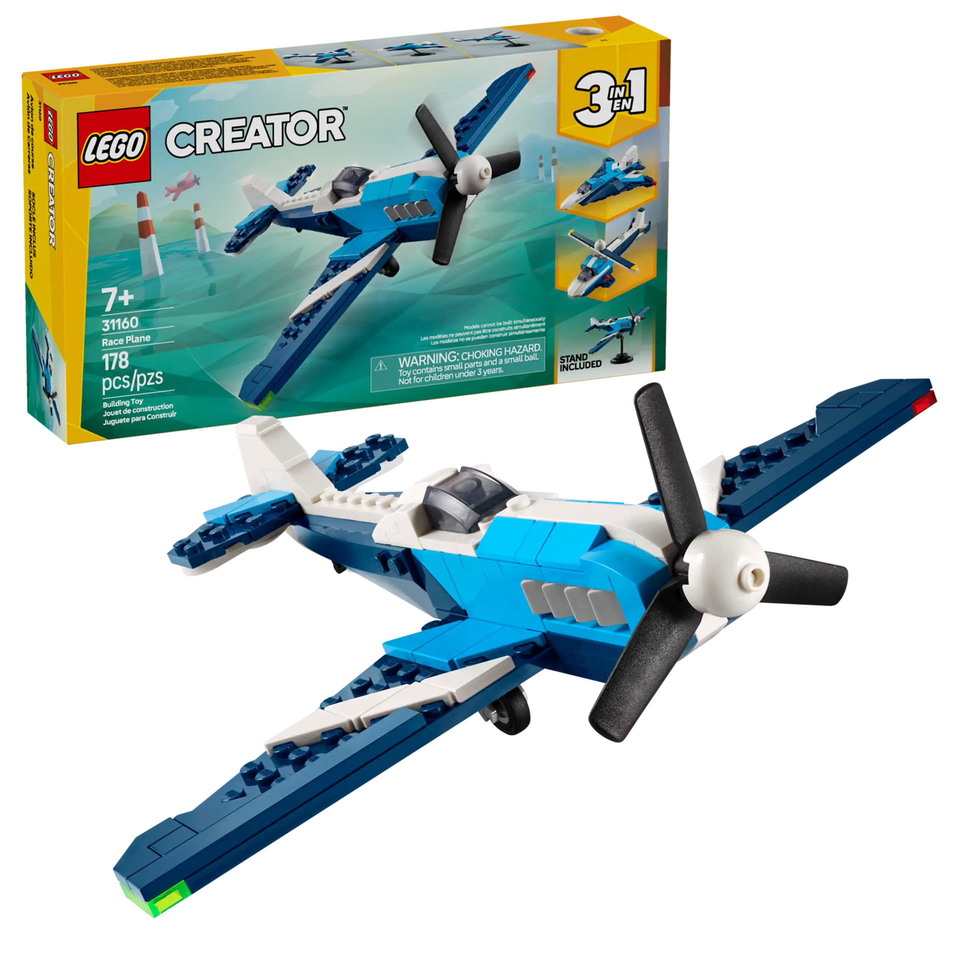 Lego Creator Aircraft: Race Plane 33160