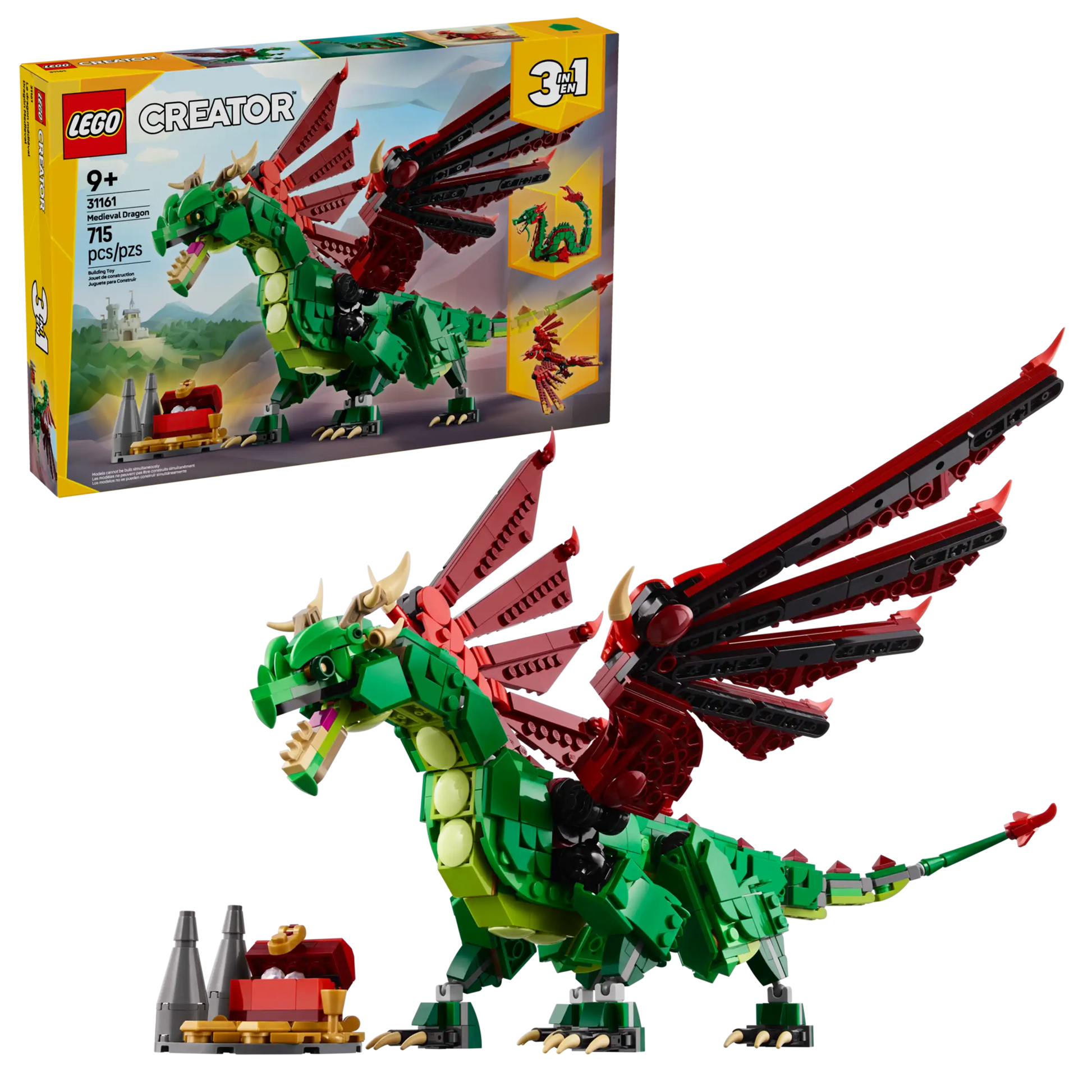 Lego Creator Medieval Dragon 31161