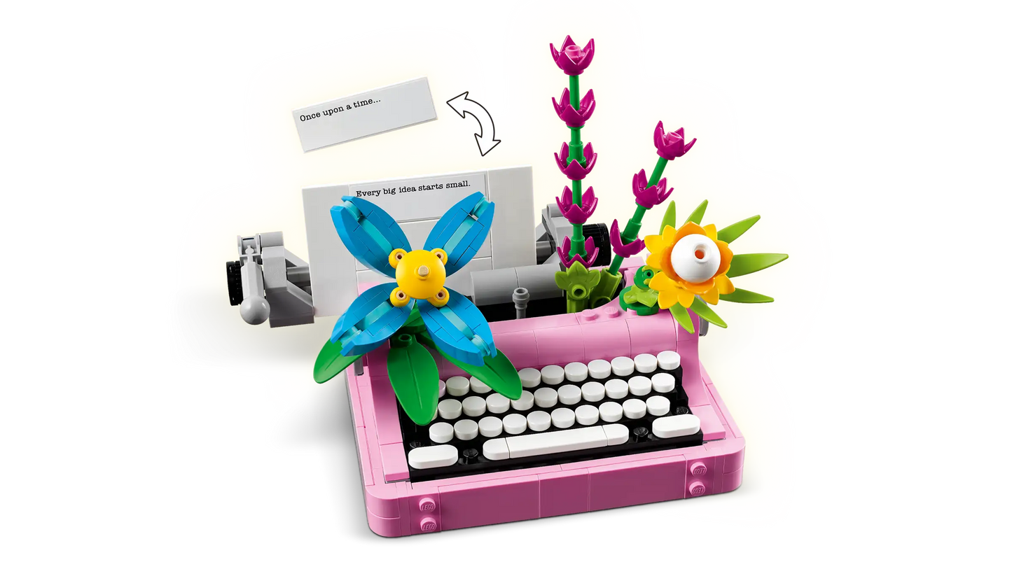 Lego Creator Typewriter with Flowers 31169