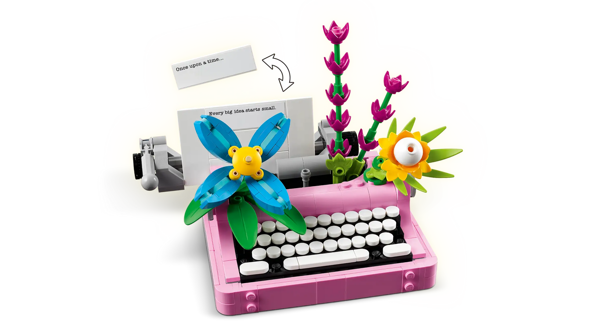 Lego Creator Typewriter with Flowers 31169