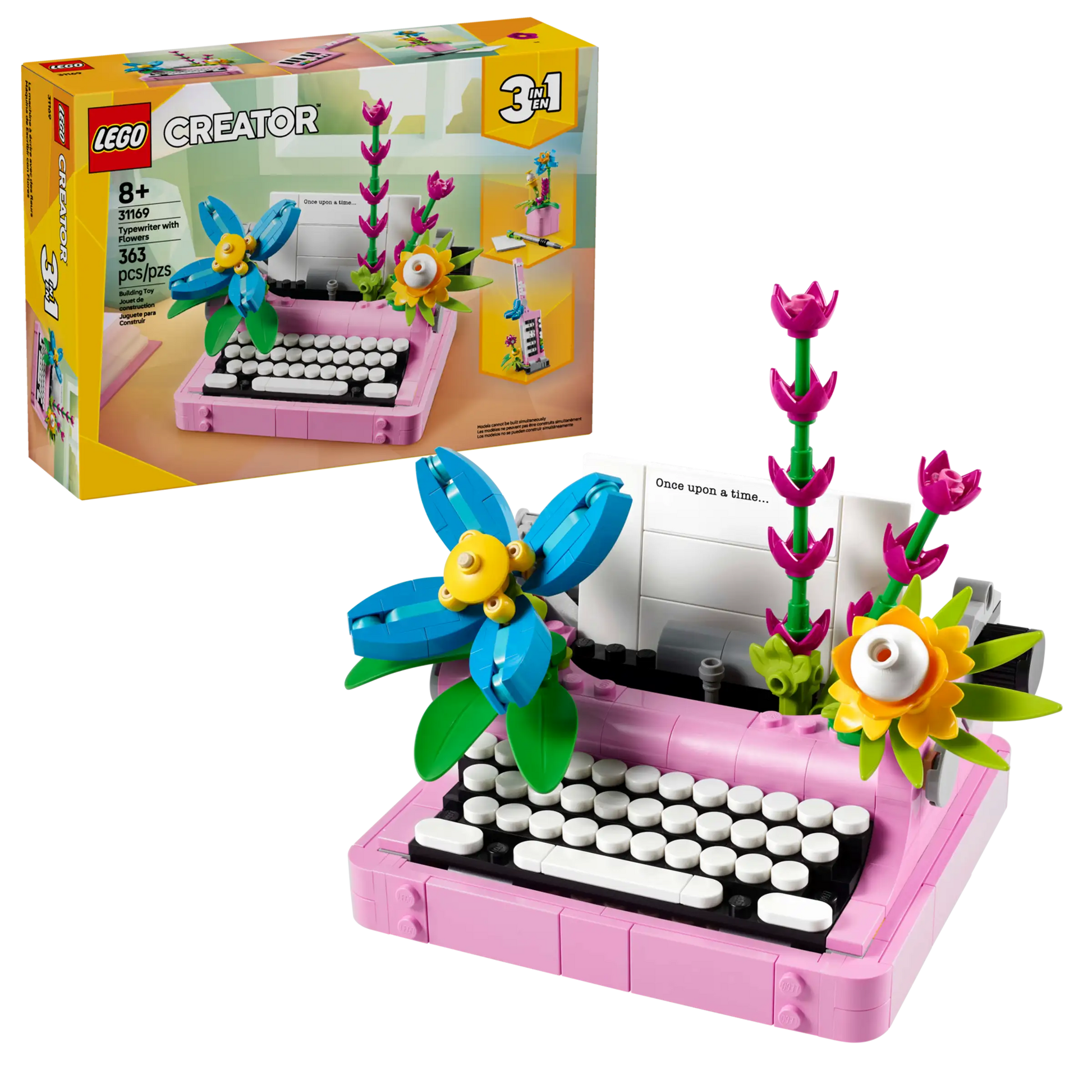 Lego Creator Typewriter with Flowers 31169