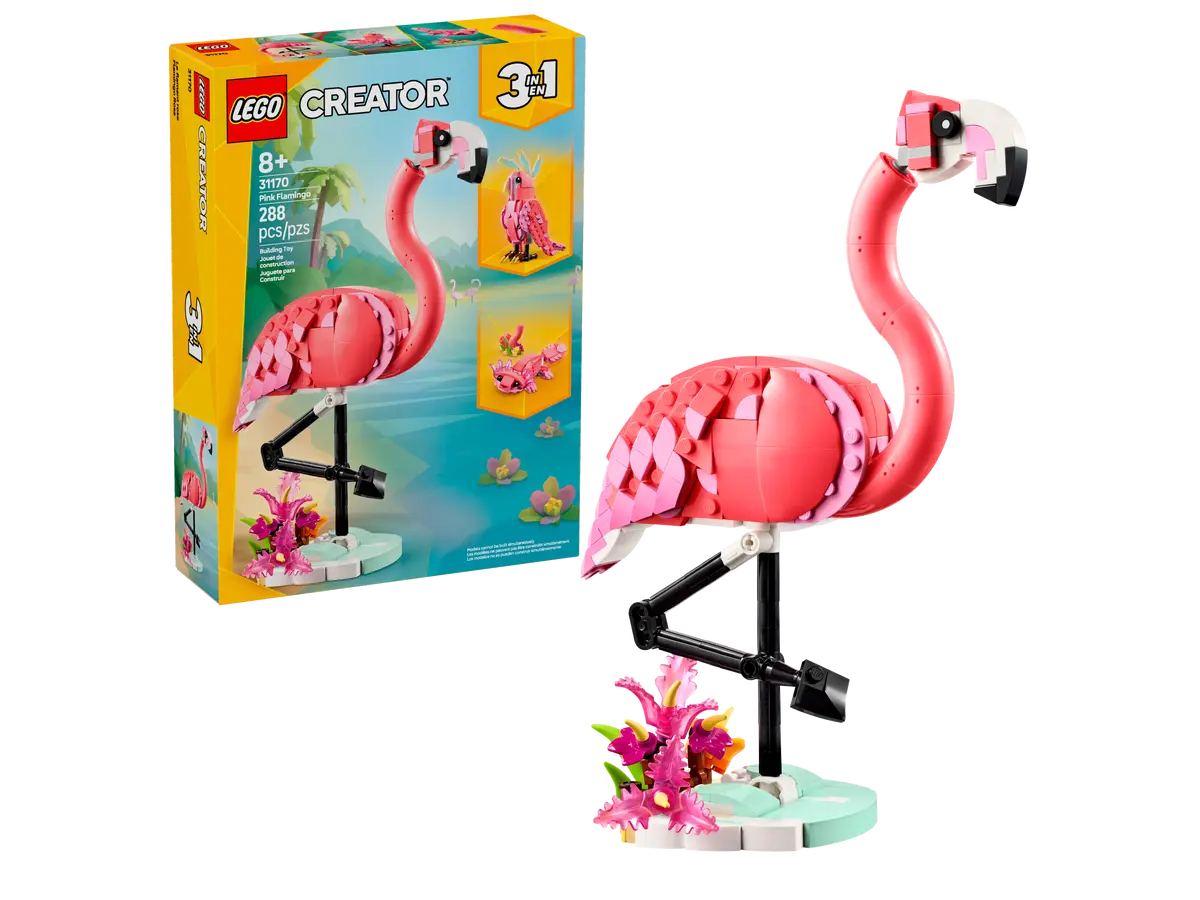 Lego Creator Wild Animals: Pink Flamingo 31170