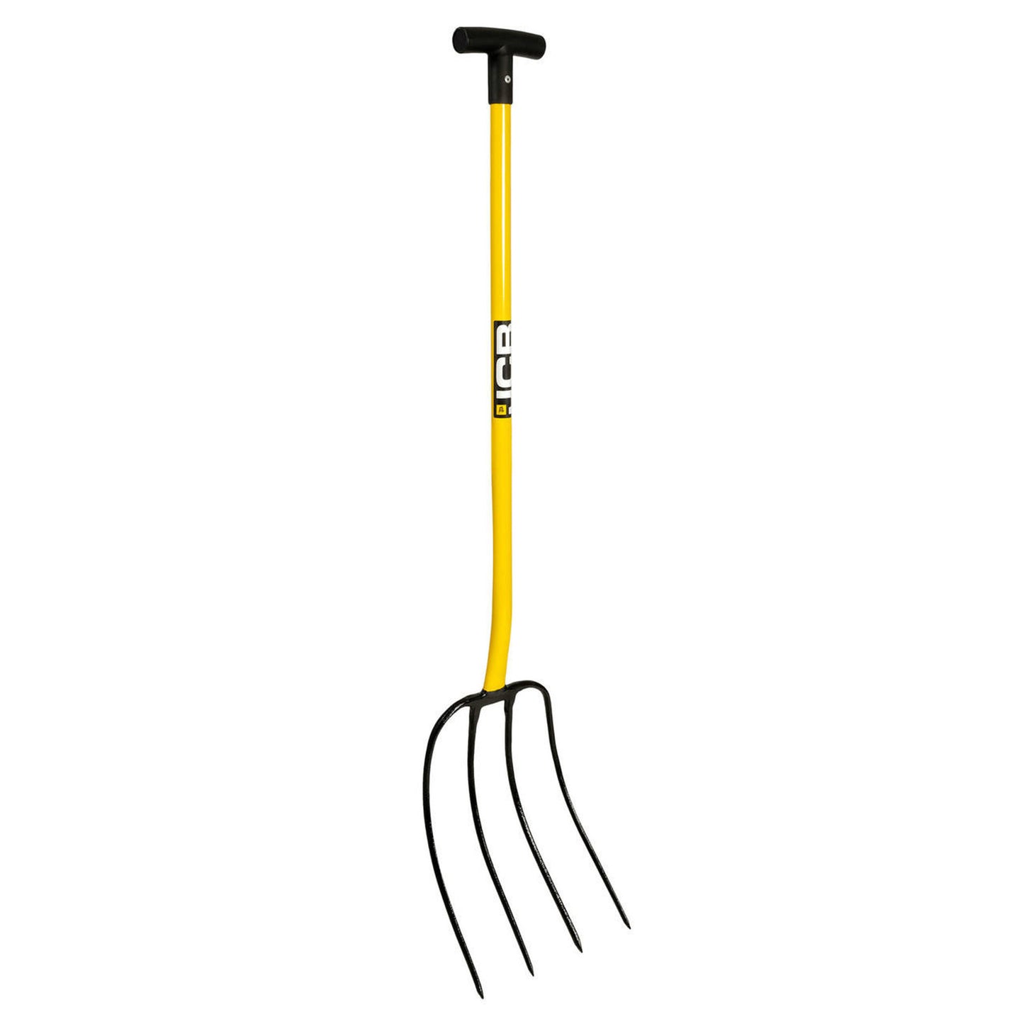 JCB Professional Manure Fork 4 Prong T Handle