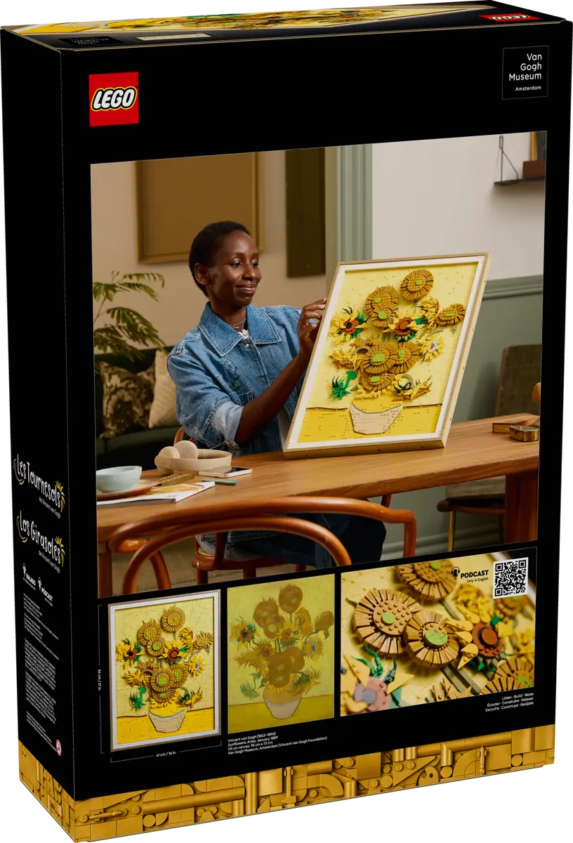 Lego ART Vincent van Gogh Sunflowers 31215