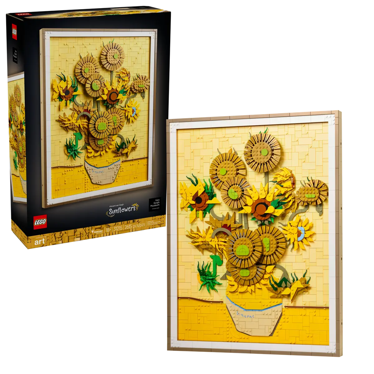Lego ART Vincent van Gogh Sunflowers 31215