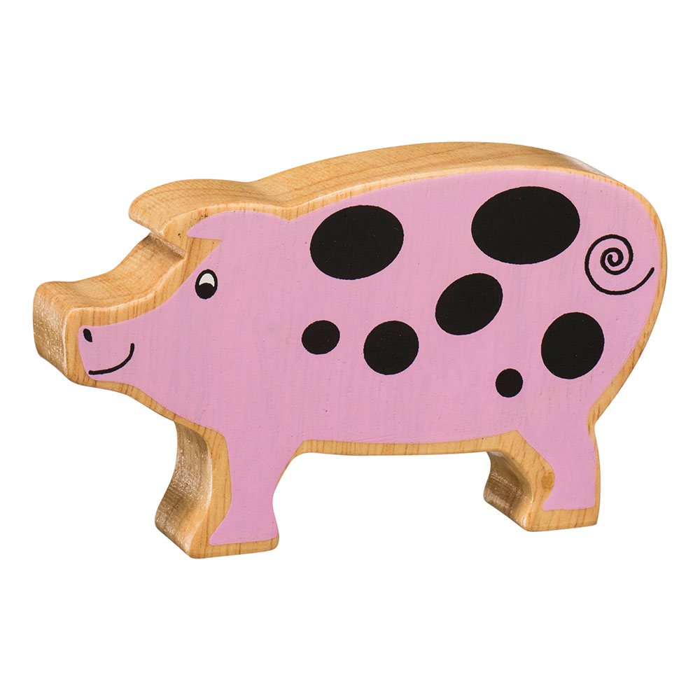 Insideout Toys - Lanka Kade - Natural pink pig