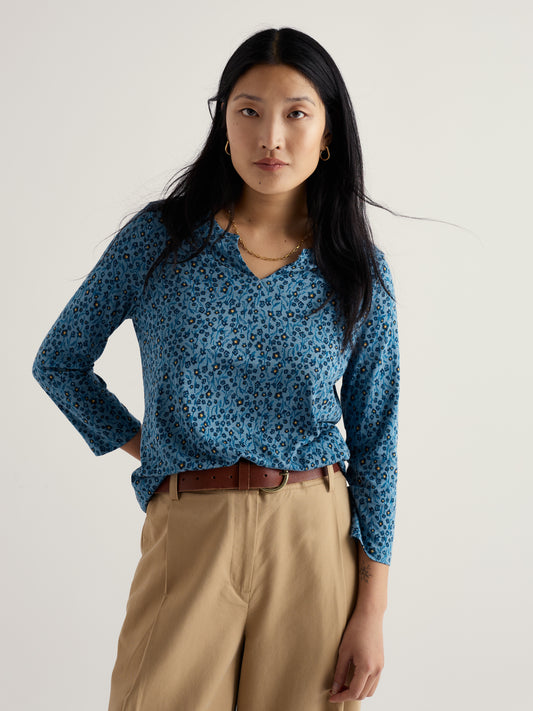 Seasalt Kellow 3/4 Sleeve Jersey Top