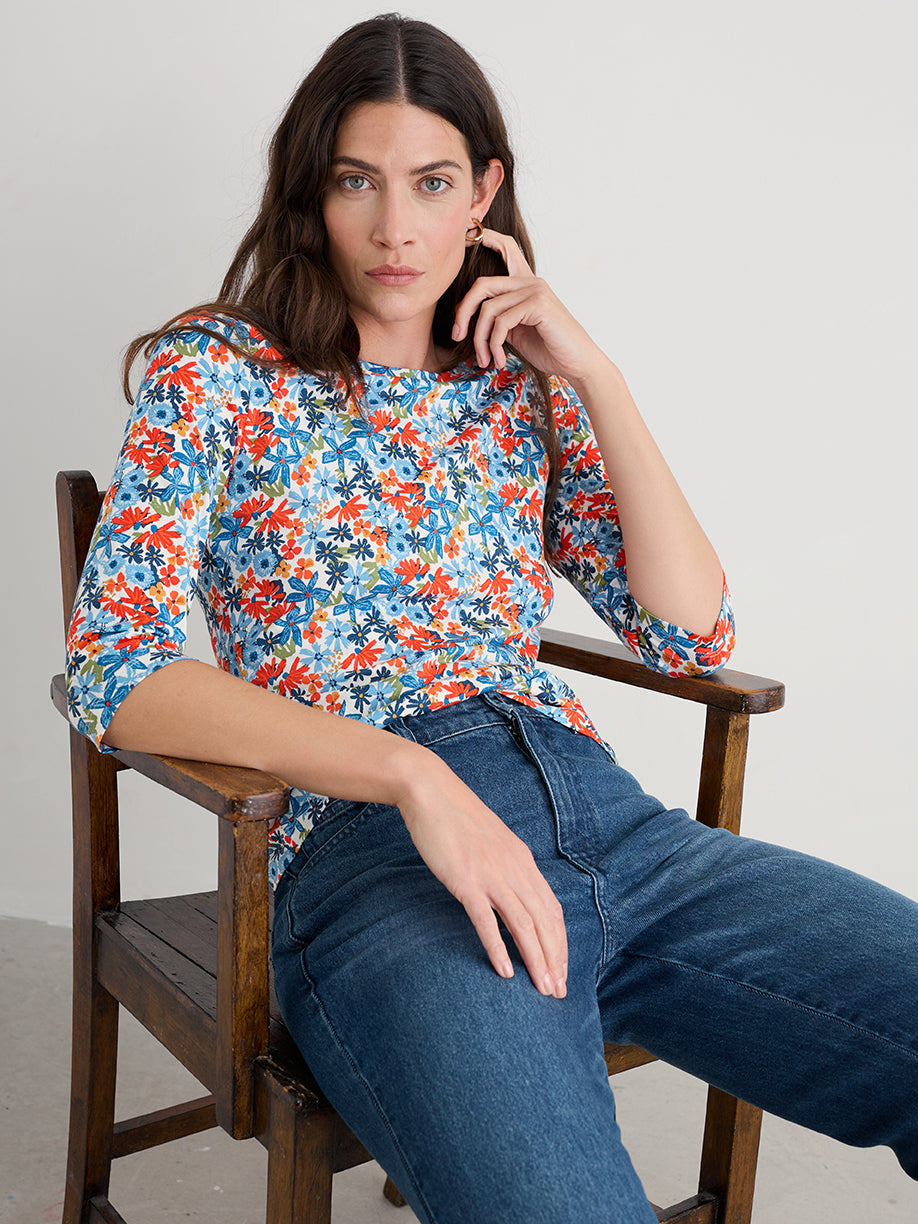 Seasalt 3/4 Sleeved Easel Top