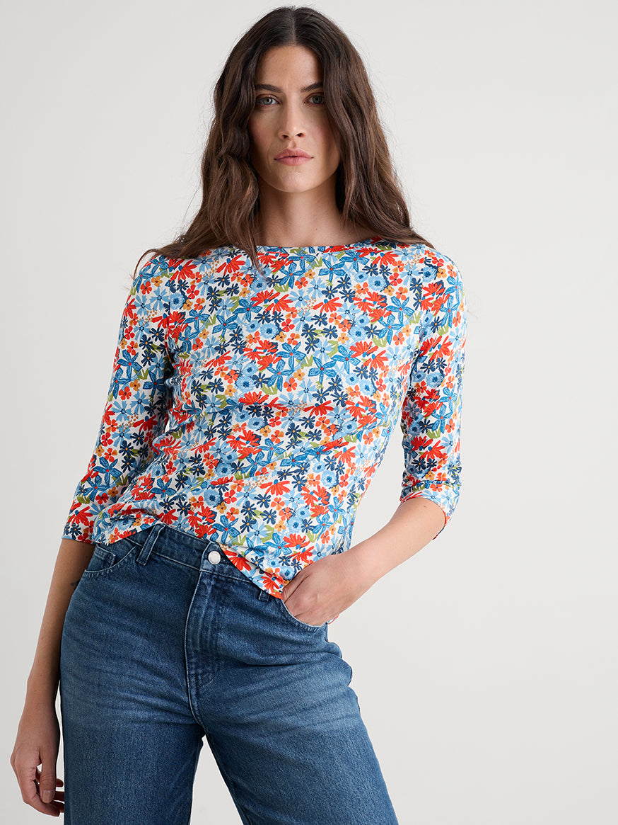 Seasalt 3/4 Sleeved Easel Top