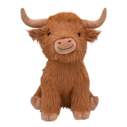 Happy Pet Dog Toy Highland Cow 