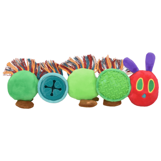 Happy Pet Dog Toy Very Hungry Caterpillar Treat Toy