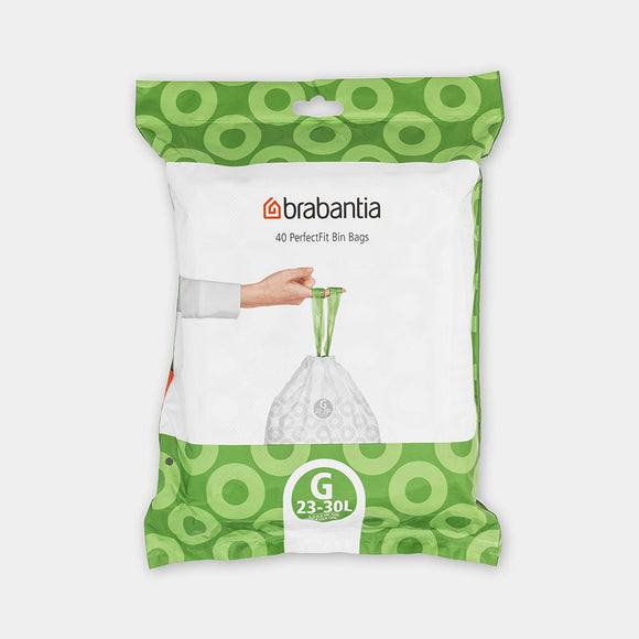 Brabantia PerfectFit Bin Bags Code G 23-30L