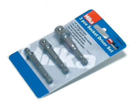 Hilka 3-Piece Socket Adaptor