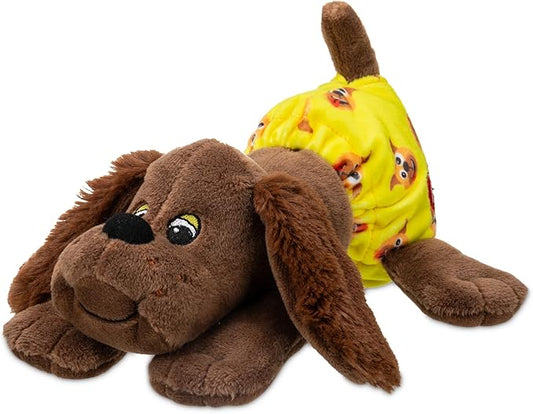 Pound Puppies Newborns Dark Brown Zany