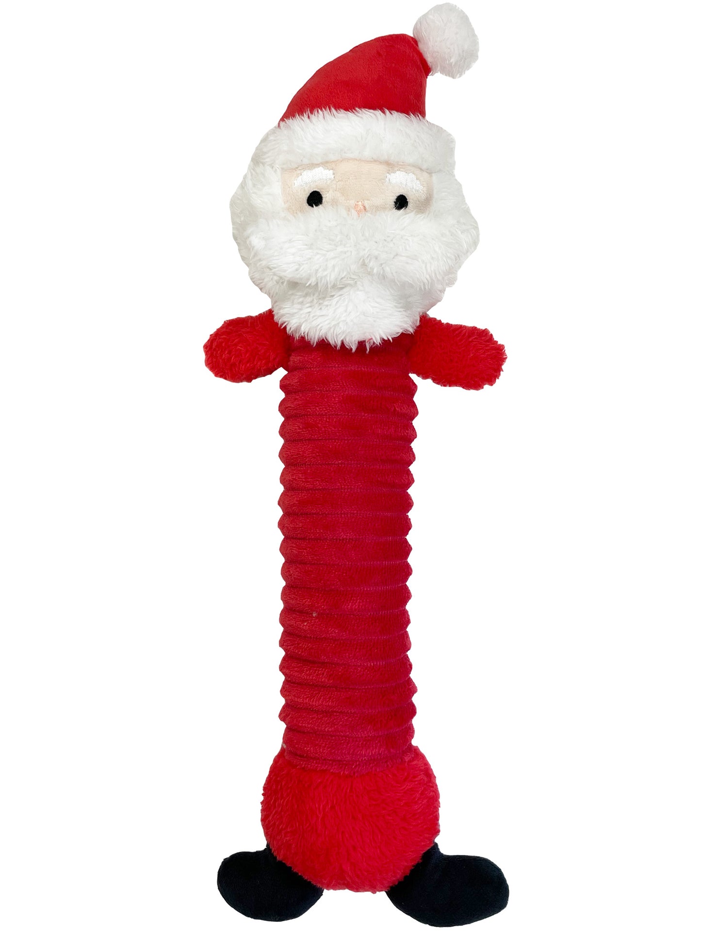 Happy Pet Dog Toy Longbody Santa