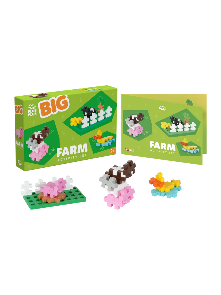 Plus-Plus Learn to Build BIG Activity - Farm 