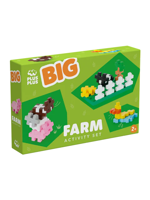 Plus-Plus Learn to Build BIG Activity - Farm 