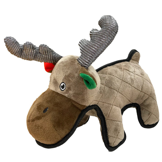 Happy Pet Dog Toy Luxury Christmas Reindeer