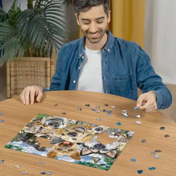 Ravensburger Selfies Dogs Delight 500 Piece Jigsaw Puzzle