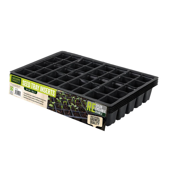 Bosmere Growers Choice 40 Cell Seed Tray 5-Pack