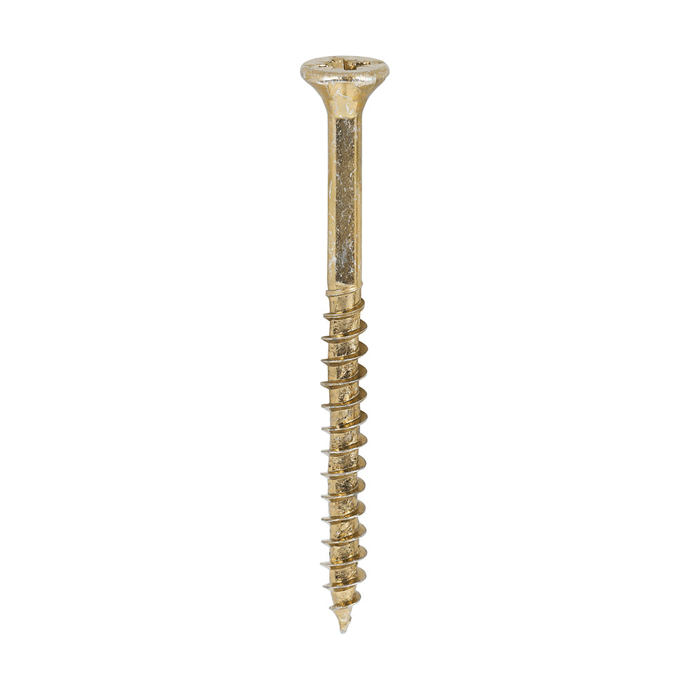 Timco Velocity Premium Multi-Use Screws PZ Double Countersunk Yellow