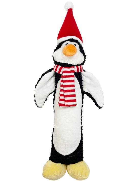 Happy Pet Dog Toy Loofa Penguin