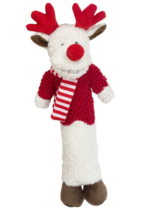 Happy Pet Dog Toy Loofa Reindeer