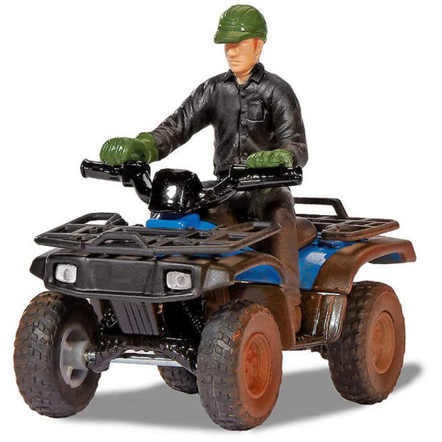 Siku Quad Bike W/Farm Figure 