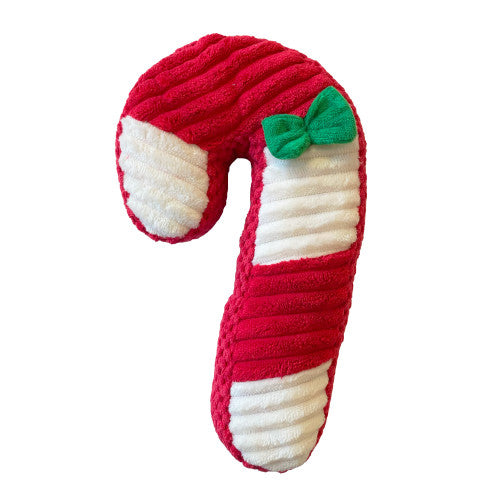 Happy Pet Christmas Candy Cane Dog Toy