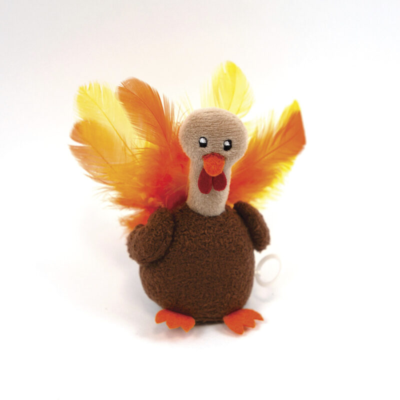 Happy Pet Cat Toy Shaking Terry Turkey 