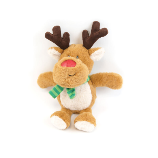 Happy Pet Dog Toy Ronny Reindeer