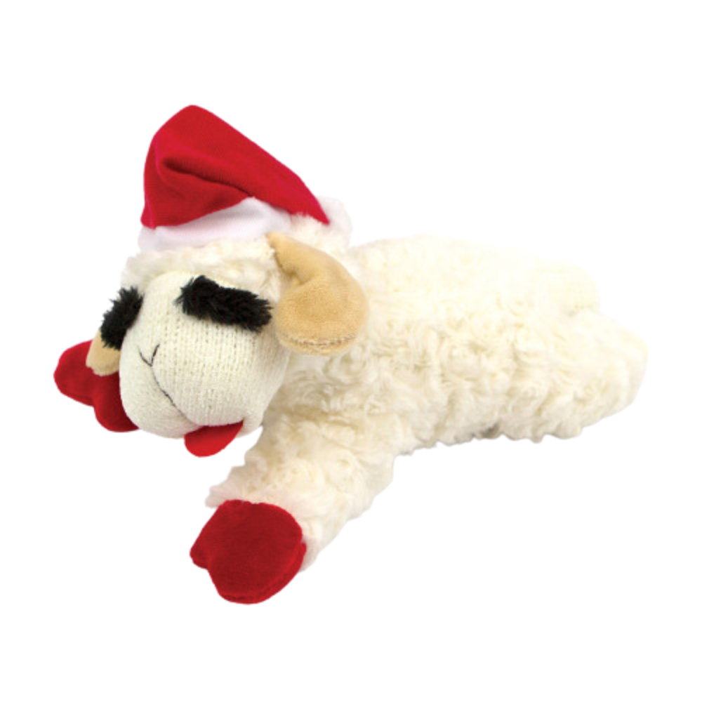 Happy Pet Dog Toy Santa Lambchop - Med