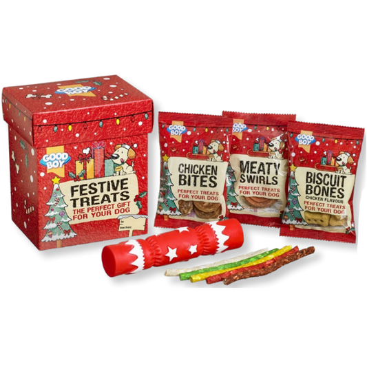 Good Boy Dog Festive Treats Giftbox