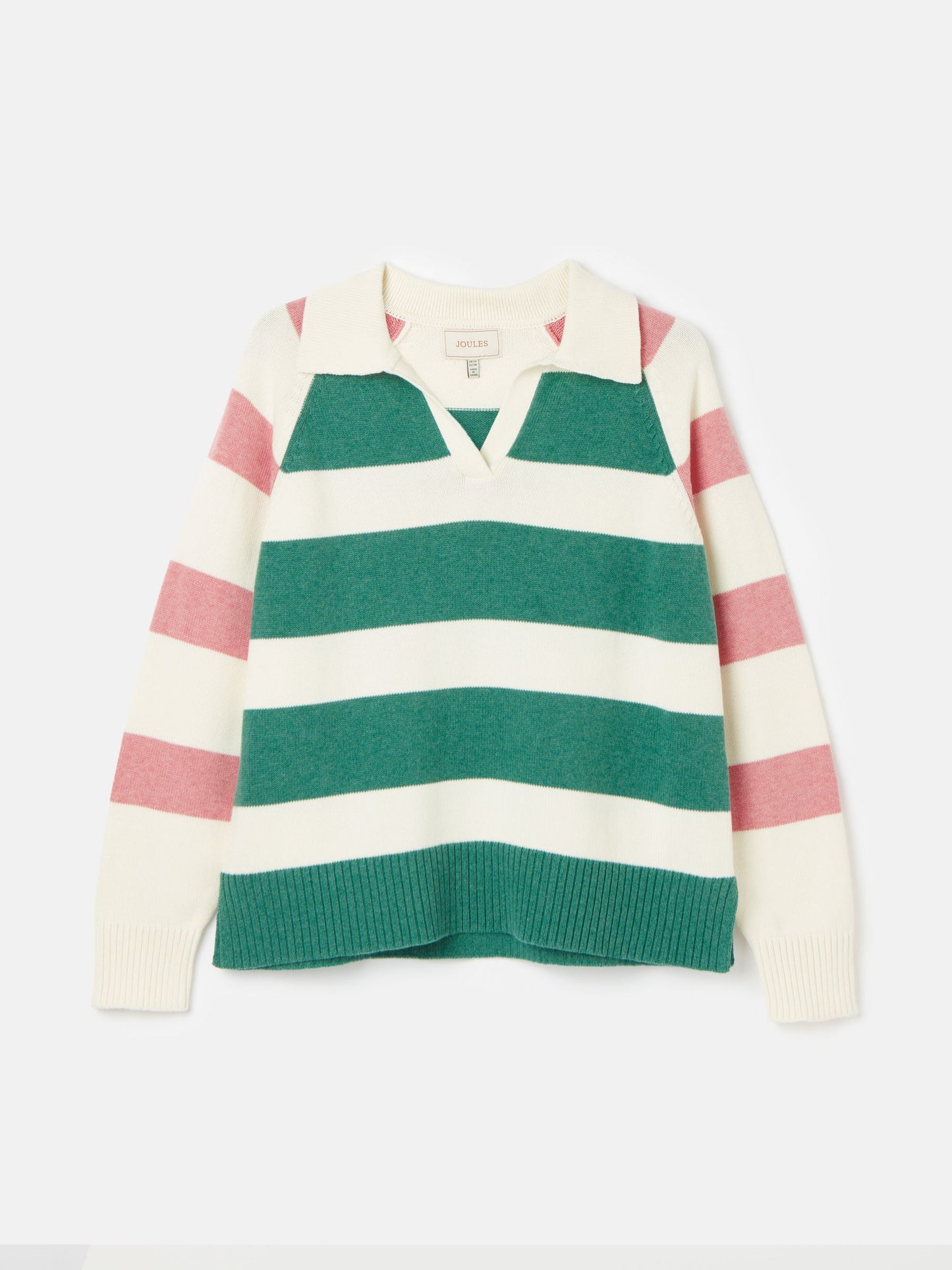 Joules Marion Striped Jumper with Collar
