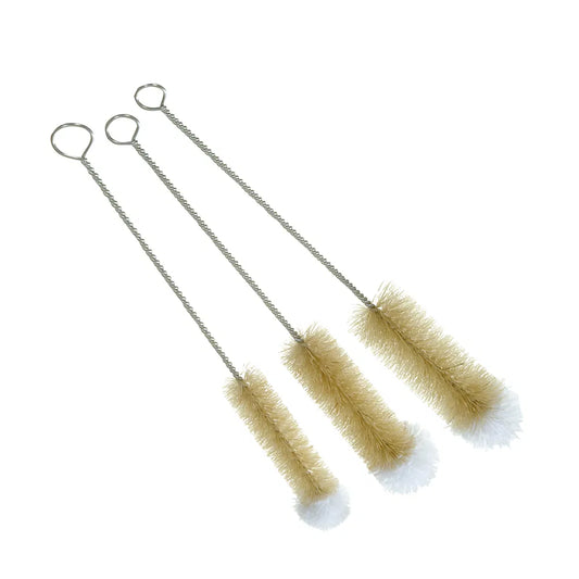 Eddingtons Valet Bottle Brushes pack of 3 with Cotton Ball Tips