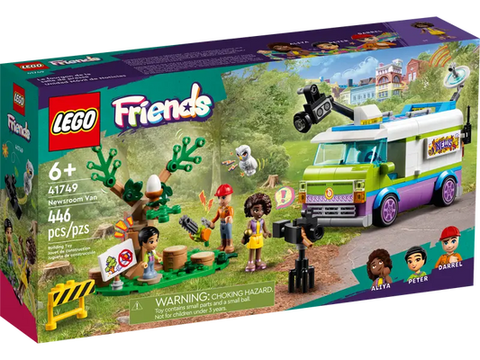Lego Friends Newsroom Van 41749