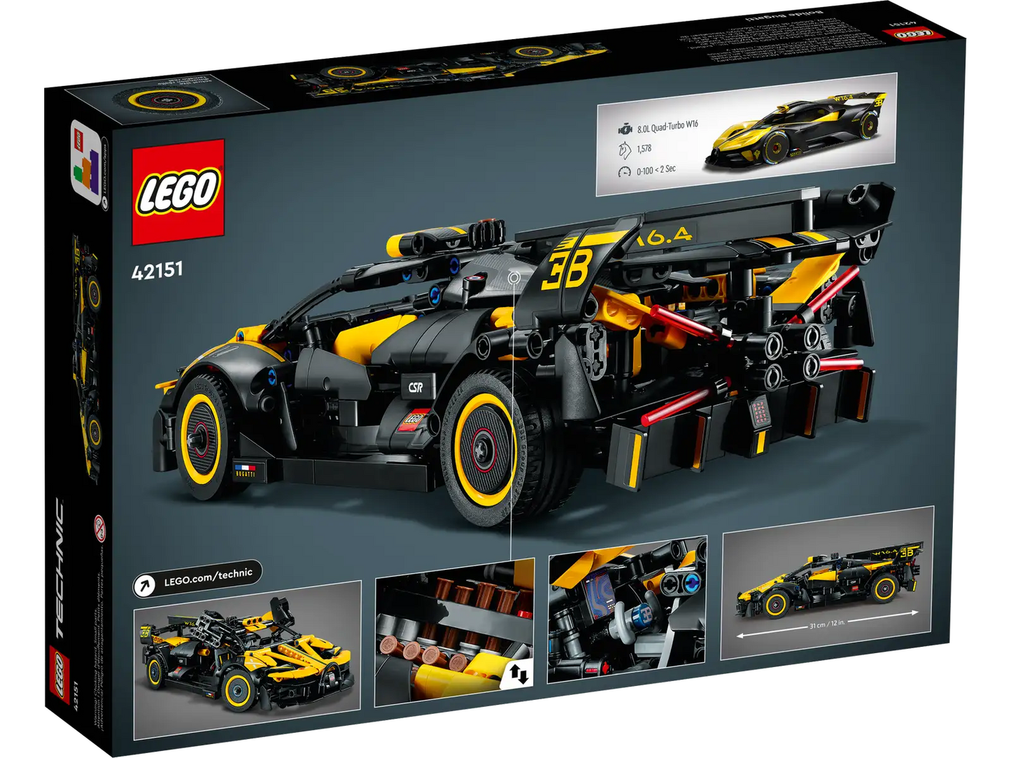 Lego Technic Bugatti Bolide 42151