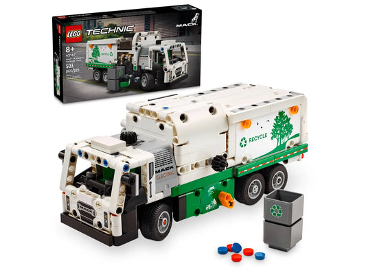 Lego Technic Mack LR Electric Garbage Truck 42167