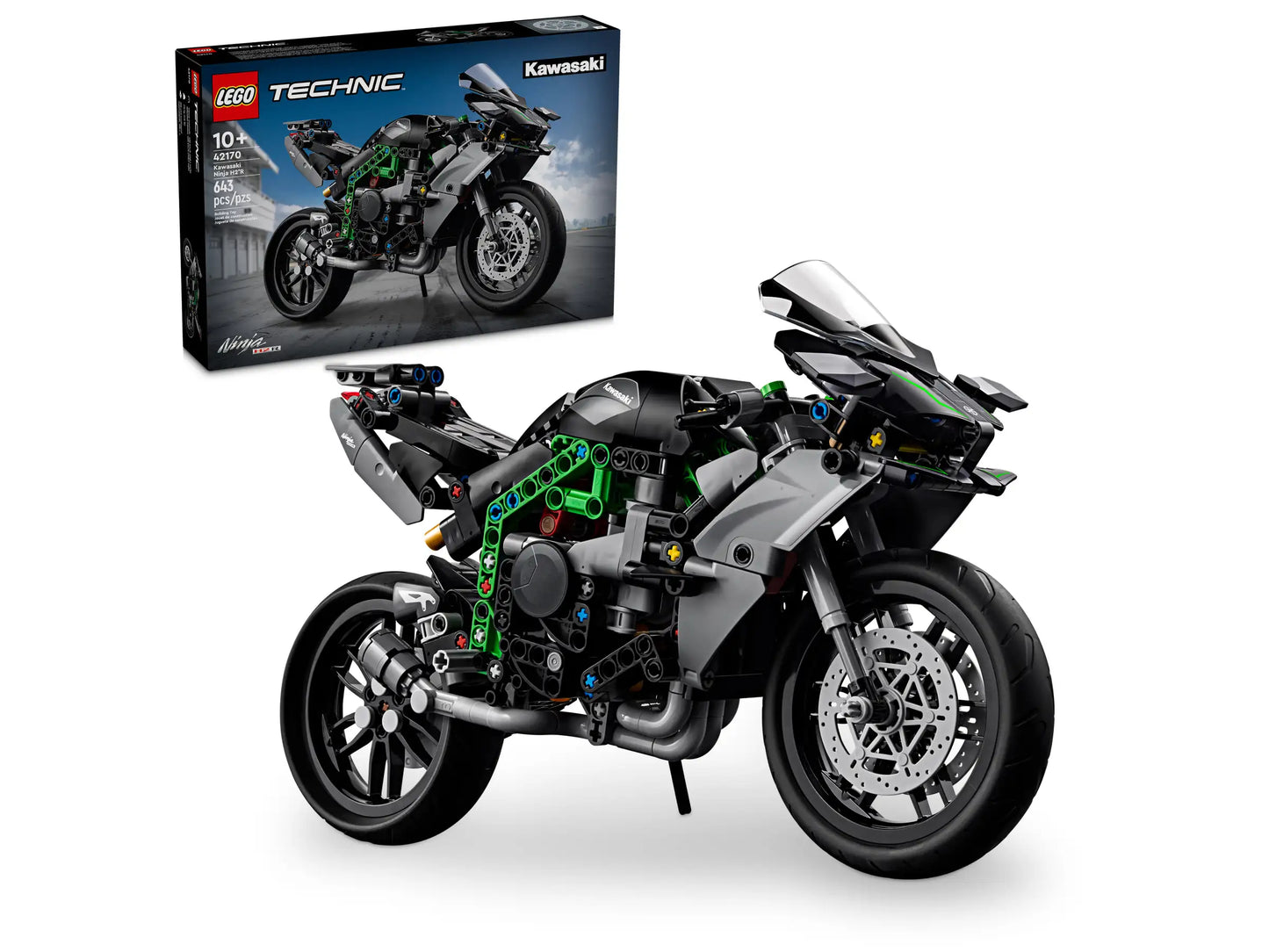Lego Technic Kawasaki Ninja H2R Motorcycle 42170
